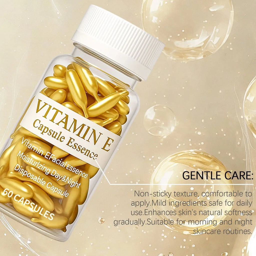 Oriva Luminous Glow: Pure Vitamin E Antioxidant Capsules