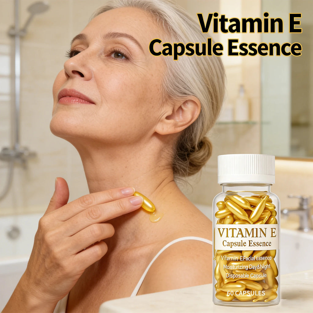 Oriva Luminous Glow: Pure Vitamin E Antioxidant Capsules