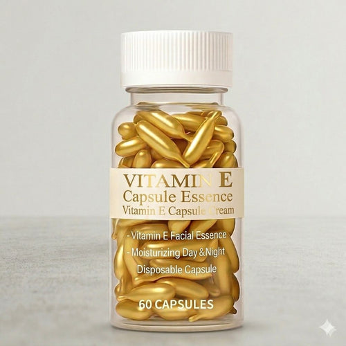 Oriva Luminous Glow Vitamin E Capsules for Radiant Skin and Anti-aging Support