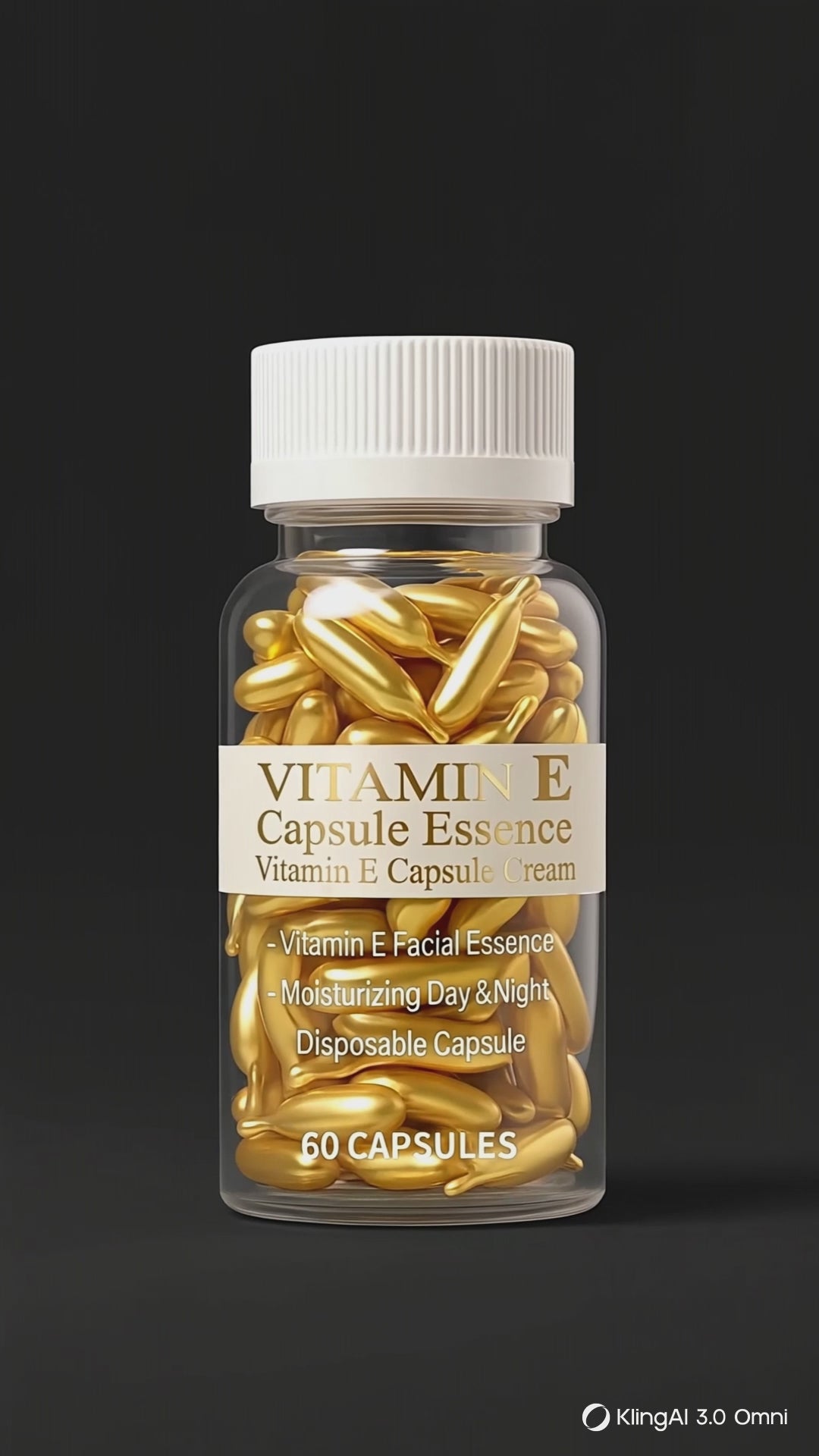 Oriva Luminous Glow: Pure Vitamin E Antioxidant Capsules